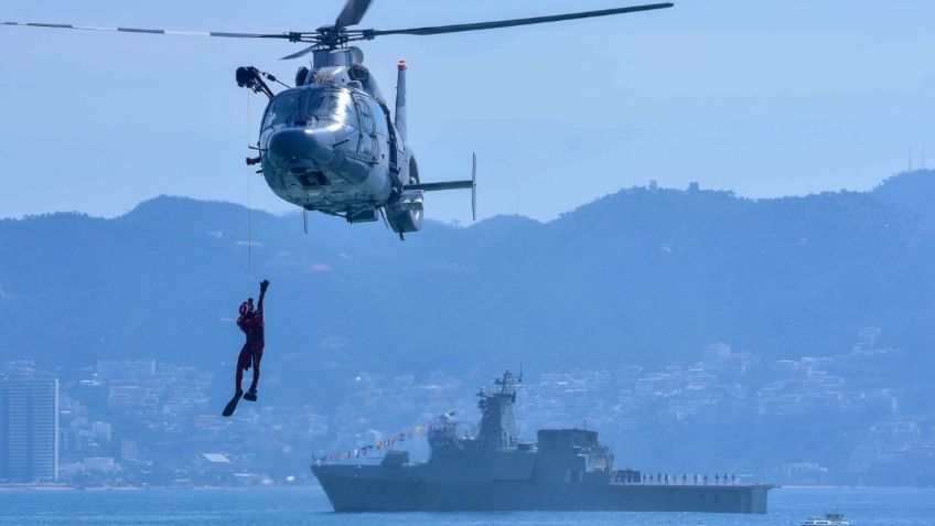 Semar aclara que navíos estadounidenses próximos a la costa de Baja California están en una zona donde existe libre navegación internacional