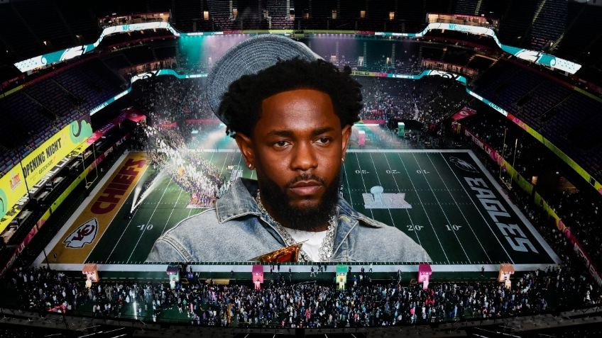 Medio tiempo del Super Bowl: horario y dónde ver en México el espectáculo de Kendrick Lamar