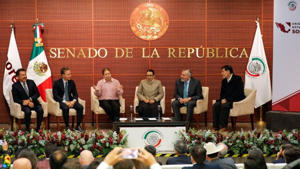 Rosa Icela Rodríguez, inauguró la plenaria de los grupos parlamentarios de Morena, PT y PVEM.