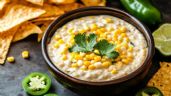 Foto ilustrativa de la nota titulada: Dip de elote, crema y chile en polvo, está es la receta más fácil para comer durante el Super Bowl: VIDEO