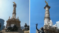 Concluyen trabajos de restauración en la columna del Ángel de la Independencia