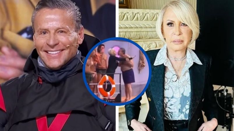 Los famosos protagonizaron el primer beso dentro del reality.