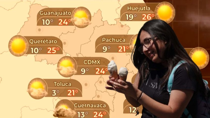 Clima en México: así estarán las temperaturas en las regiones norte, centro y sur HOY 5 de febrero