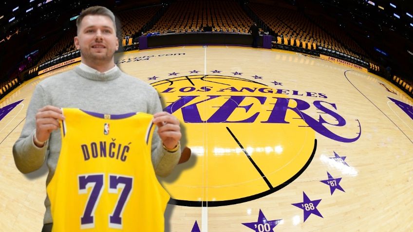 Así fue la presentación de Luka Doncic en los Lakers