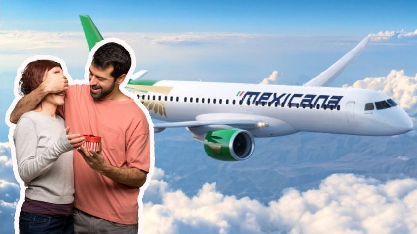 14 de febrero: Mexicana de Aviación ofrece vuelos con 50% de descuento en el Día del Amor y la Amistad