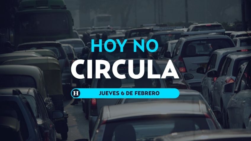 Hoy No Circula: ¿qué autos descansan este JUEVES 6 de febrero de 2025 en CDMX y Edomex?