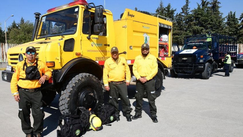 El Edomex se encuentra preparado para la temporada de incendios forestales