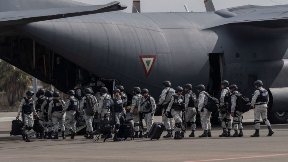 Alrededor de 500 militares llegaron a Tijuana como parte del operativo 'Frontera Norte'.