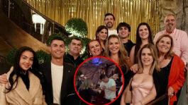 Foto que representa a Cristiano Ronaldo se vuelve viral al bailar con su mamá durante su festejo de cumpleaños: VIDEO