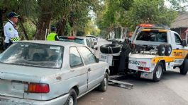 Foto que representa a Retiran 26 vehículos abandonados en cinco alcaldías de la CDMX como parte programa de chatarrización