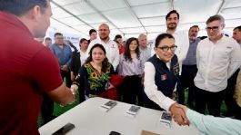 Foto que representa a Segob supervisa las labores de atención a connacionales en Reynosa