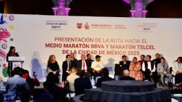 Foto que representa a Carrera “México Imparable” trata sobre inclusión y el orgullo de los atletas indígenas: Clara Brugada