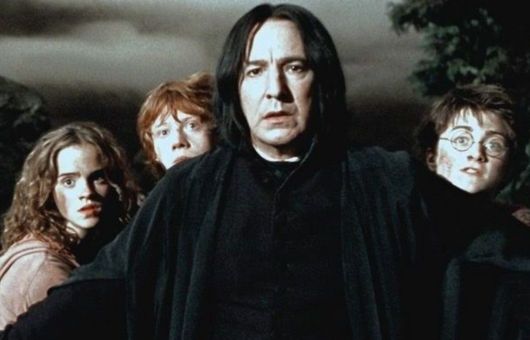 Así fue como Alan Rickman evitó que una de las escenas más icónicas de Harry Potter terminara en desastre