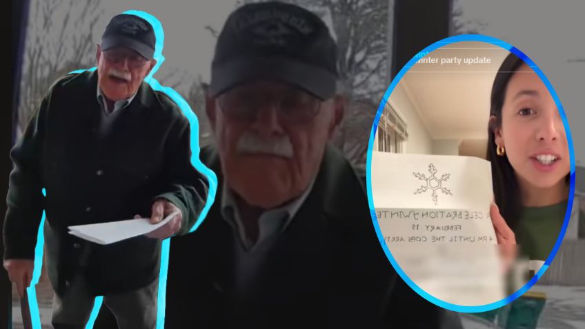 Abuelito se hace viral por invitar a sus vecinos a una fiesta que durará, "hasta que llegue la policía"; en redes piden live para "asistir"