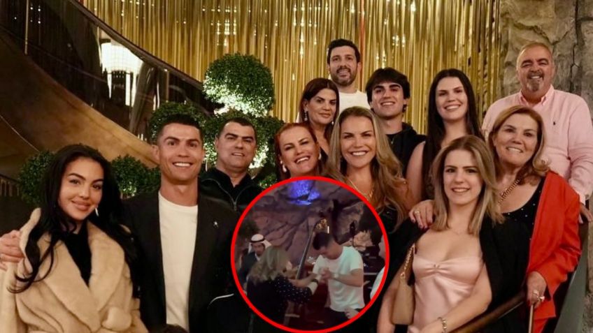 Cristiano Ronaldo se vuelve viral al bailar con su mamá durante su festejo de cumpleaños: VIDEO