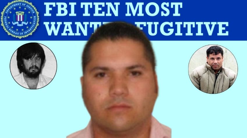 Fue aprendiz de "El Señor de los Cielos" y rival del "Chapo"; él es el nuevo fugitivo de los 10 más buscados por el FBI