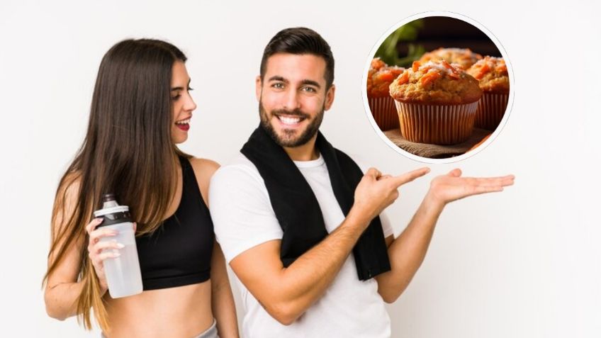 La receta de muffins de zanahoria sin harina para sorprender a tu pareja fit este 14 de febrero