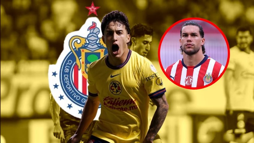 Alex Zendejas, jugador del América, se burla de las Chivas y de Cade Cowell