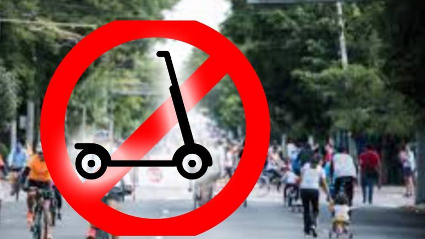 Expulsan a scooter y patines eléctricos de la Vía RecreActiva de Guadalajara