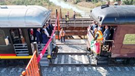 Foto que representa a Inauguran Segundo Puente Ferroviario Internacional en Nuevo Laredo