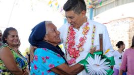 Foto que representa a Salomón Jara resguarda identidad cultural con Instituto de Lenguas Originarias de Oaxaca