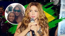 Foto que representa a Shakira llega a Brasil entre gritos, abrazos y fotos: la cantante dará inicio a la gira que le dará un récord