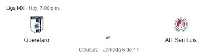 queretaro vs san luis en vivo partido de hoy liga mx