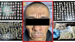 Foto que representa a Detienen a hombre con antecedentes delictivos y aseguran 400 dosis de droga en Iztacalco, informa SSC