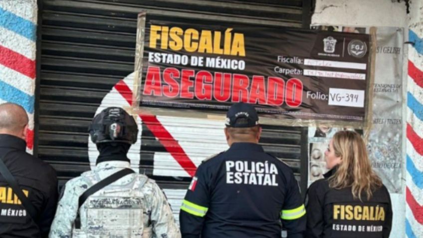 “Operación Atarraya”: aseguran 312 estéticas en Edomex que presuntamente eran utilizadas por el crimen organizado