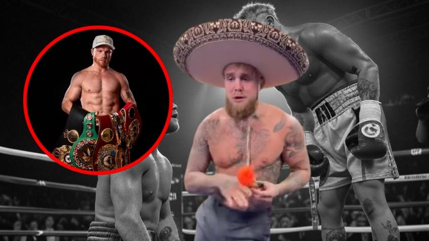 Jake Paul se burla de México y humilla al Canelo Álvarez en las redes porque rechazó una pelea