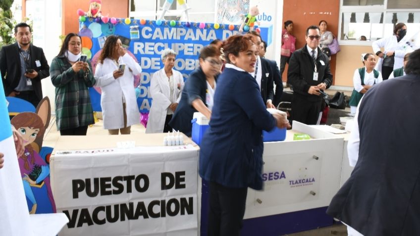 Tlaxcala ocupa el primer lugar en vacunación contra la Influenza, VPH y Covid-19