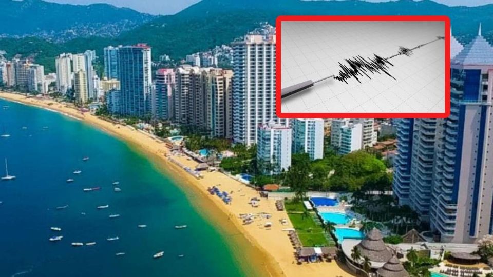 Sismo sacude playas de Acapulco