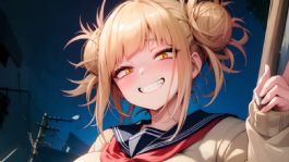 Foto que representa a Inteligencia Artificial vs Cosplay: cuál es la versión más hermosa de Himiko Toga de 'My Hero Academia'