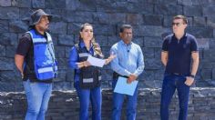 Supervisa Evelyn Salgado avances de remodelación en la Glorieta Pleasant Hill de Chilpancingo