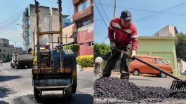 Foto que representa a Alcaldía Álvaro Obregón realiza acciones de reencarpetamiento en vialidades