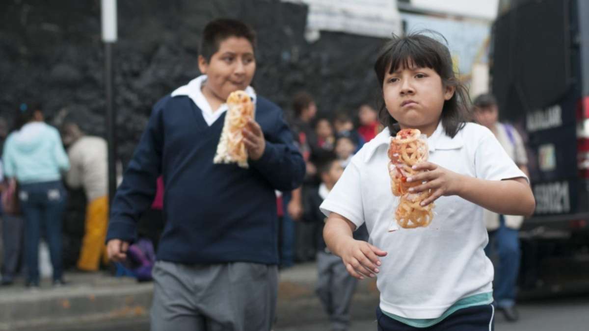 Comida chatarra en niños. Foto: Cuartoscuro