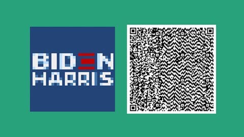 Animal Crossing: Descarga letreros de apoyo a Biden con un QR